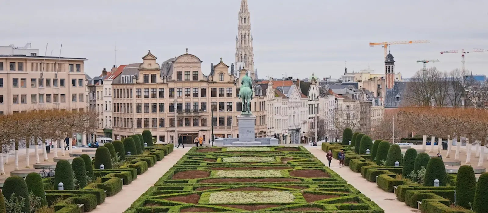 Paysage emblématique de la Belgique. Bruxelles