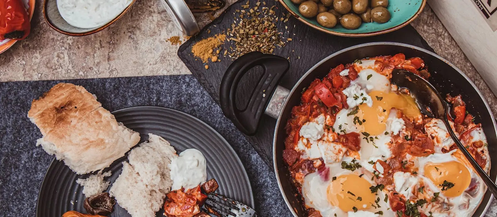 Gastronomie grecque avec spécialités traditionnelles