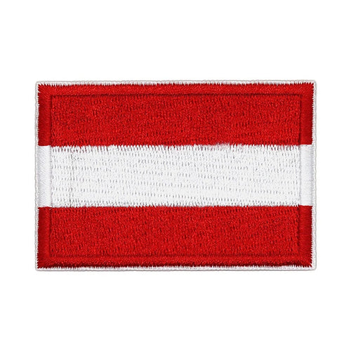 Patch brodé du drapeau de l'Autriche