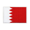 Patch brodé du drapeau du Bahreïn