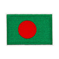 Patch brodé du drapeau du Bangladesh