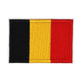 Patch brodé du drapeau de la Belgique