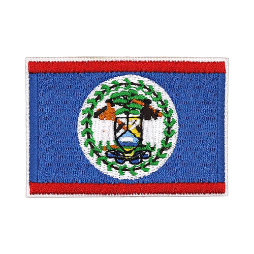 Patch brodé du drapeau du Belize