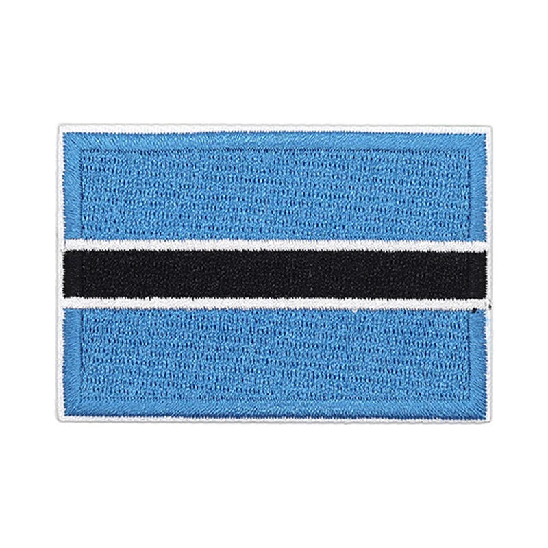 Patch brodé du drapeau du Botswana