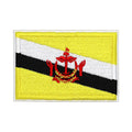 Patch brodé du drapeau de Brunei