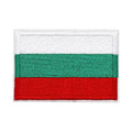 Patch brodé du drapeau de la Bulgarie