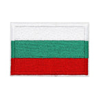 Patch brodé du drapeau de la Bulgarie
