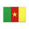 Patch brodé du drapeau du Cameroun