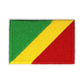 Patch brodé du drapeau du Congo