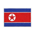 Patch brodé du drapeau de la Corée du Nord