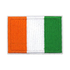Patch brodé du drapeau de la Côte d'Ivoire