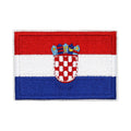 Patch brodé du drapeau de la Croatie