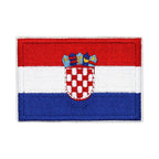 Patch brodé du drapeau de la Croatie