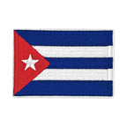 Patch brodé du drapeau de Cuba