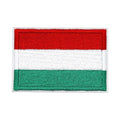 Patch brodé du drapeau de la Hongrie