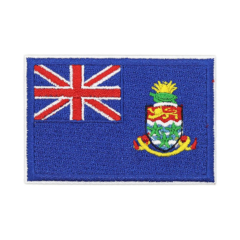 Patch brodé du drapeau des Îles Caïmans