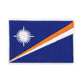 Patch brodé du drapeau des Îles Marshall