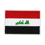 Patch brodé du drapeau de l'Irak