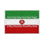 Patch brodé du drapeau de l'Iran