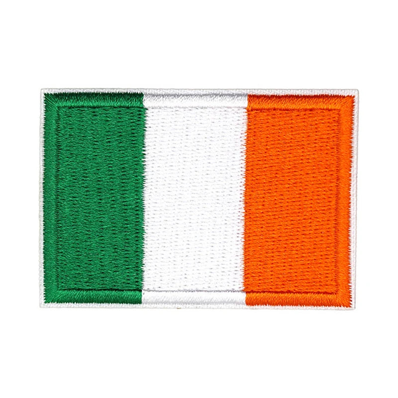Patch brodé du drapeau de l'Irlande