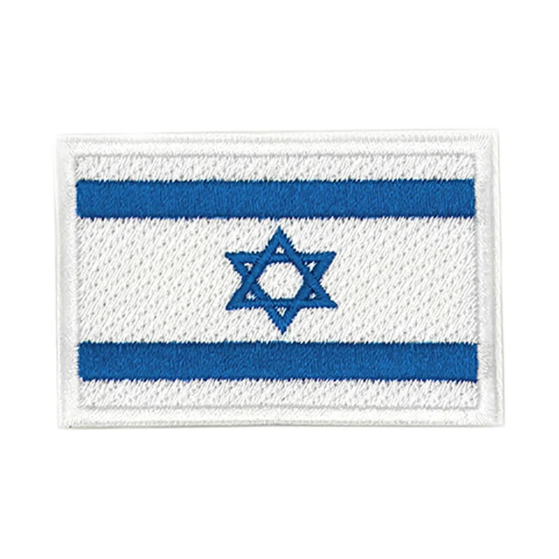 Patch brodé du drapeau d'Israël