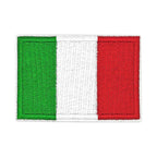 Patch brodé du drapeau de l'Italie