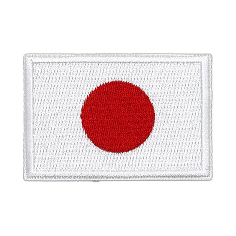 Patch brodé du drapeau du Japon
