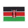 Patch brodé du drapeau du Kenya