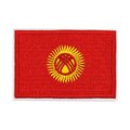 Patch brodé du drapeau du Kirghizistan