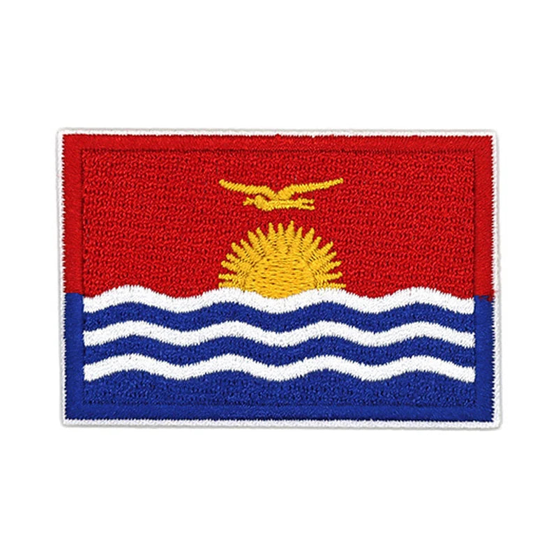 Patch brodé du drapeau de Kiribati