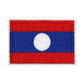 Patch brodé du drapeau du Laos