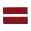 Patch brodé du drapeau de la Lettonie