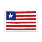 Patch brodé du drapeau du Liberia