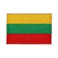Patch brodé du drapeau de la Lituanie