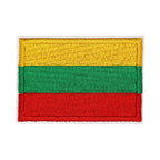 Patch brodé du drapeau de la Lituanie