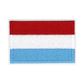 Patch brodé du drapeau du Luxembourg