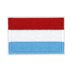 Patch brodé du drapeau du Luxembourg