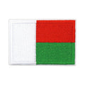 Patch brodé du drapeau de Madagascar