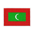 Patch brodé du drapeau des Maldives