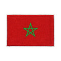 Patch brodé du drapeau du Maroc
