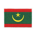 Patch brodé du drapeau de la Mauritanie