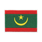 Patch brodé du drapeau de la Mauritanie