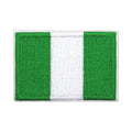 Patch brodé du drapeau du Nigeria