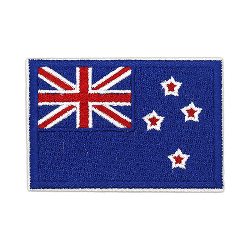 Patch brodé du drapeau de la Nouvelle-Zélande
