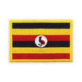 Patch brodé du drapeau de l'Ouganda