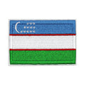 Patch brodé du drapeau de l'Ouzbékistan
