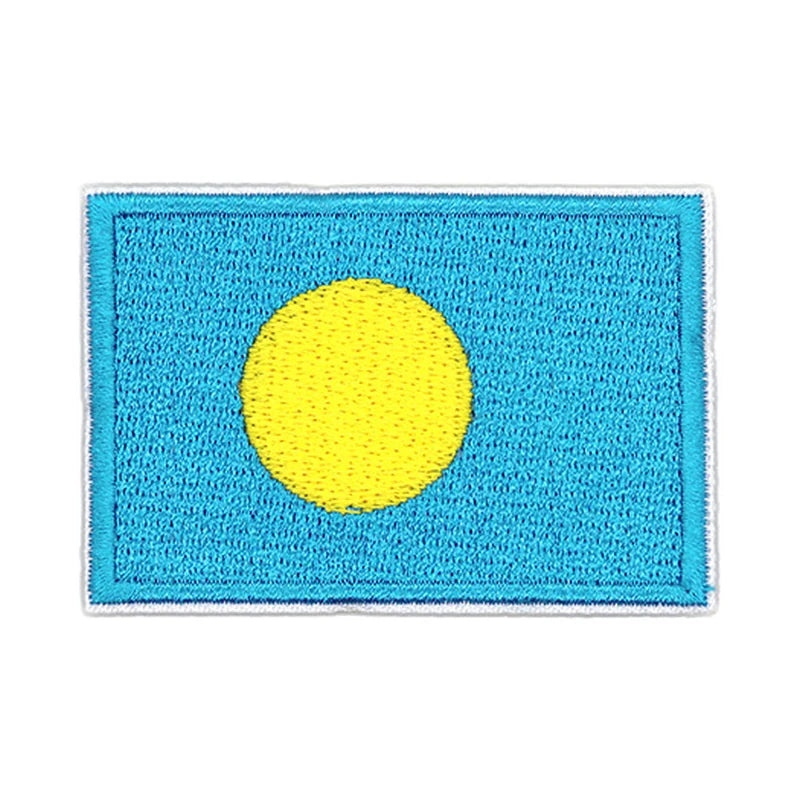 Patch brodé du drapeau des Palaos