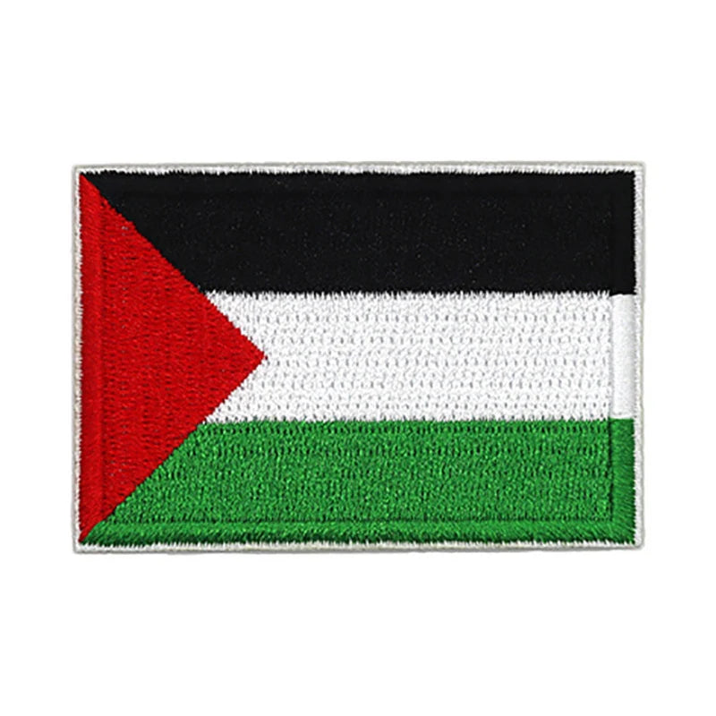 Patch brodé du drapeau de la Palestine