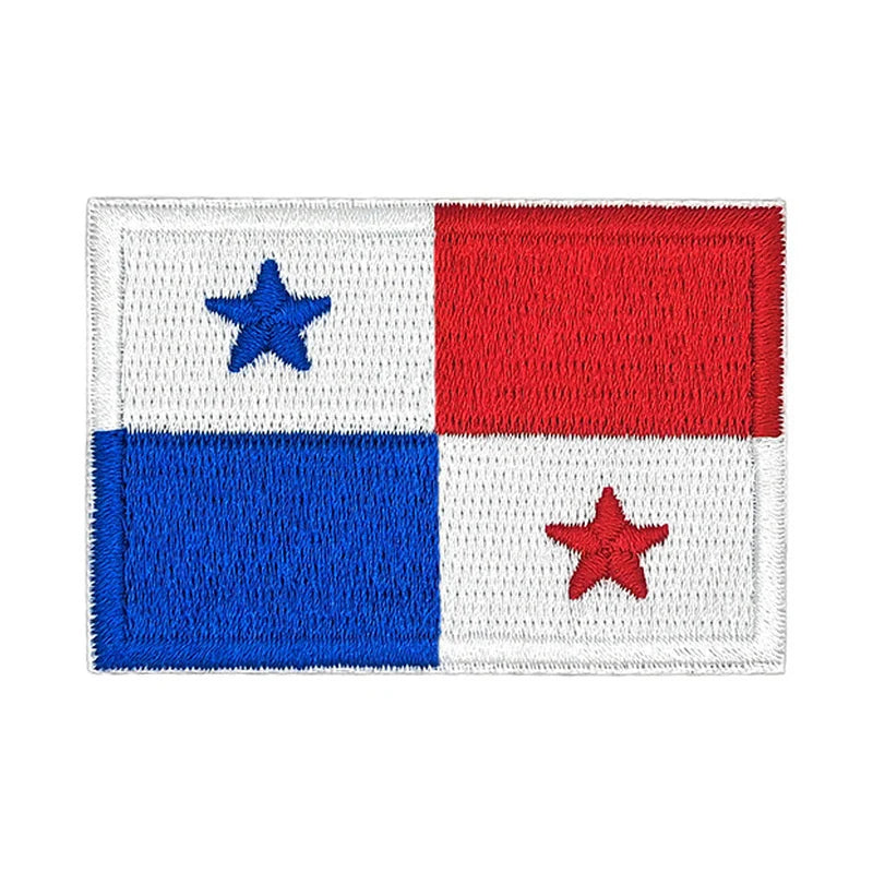 Patch brodé du drapeau du Panama