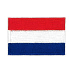 Patch brodé du drapeau des Pays-Bas